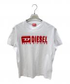DIESELディーゼル）の古着「DIESEL DENIM DIVISION プリントTシャツ」｜ホワイト