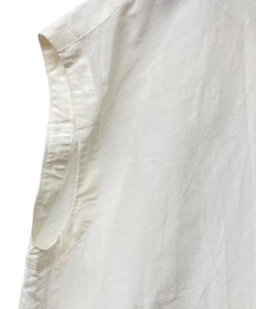 IENA（イエナ）IENA (イエナ) C/Siショートスリーブシャツワンピース ホワイト サイズ:38の古着・服飾アイテム