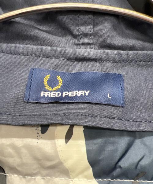 FRED PERRY（フレッドペリー）FRED PERRY (フレッドペリー) ダウンライナーモッズコート ネイビー サイズ:Lの古着・服飾アイテム