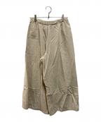 SOU・SOUソウソウ）の古着「ワイドパンツ」｜アイボリー