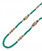 Christian Diorクリスチャン ディオール）の古着「ヴィンテージビーズネックレス」｜グリーン