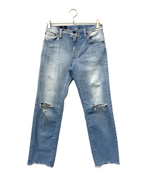 SURT（サート）SURT (サート) ダメージ加工デニムパンツ インディゴ サイズ:XSの古着・服飾アイテム