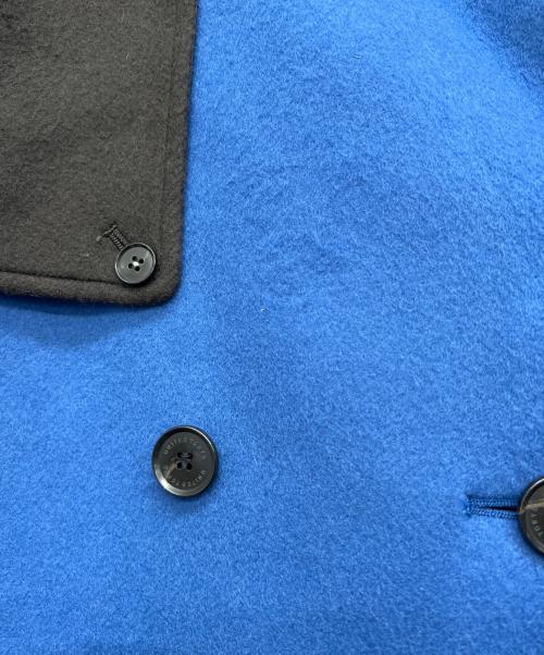 UNITED TOKYO（ユナイテッドトーキョー）UNITED TOKYO (ユナイテッドトーキョー) ビッグカラーコート ブルー サイズ:2の古着・服飾アイテム