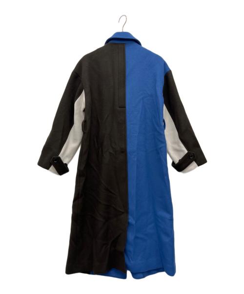 UNITED TOKYO（ユナイテッドトーキョー）UNITED TOKYO (ユナイテッドトーキョー) ビッグカラーコート ブルー サイズ:2の古着・服飾アイテム