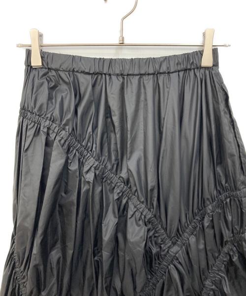 nagonstans（ナゴンスタンス）nagonstans (ナゴンスタンス) worm skirt　ワームスカート ブラック サイズ:Mの古着・服飾アイテム