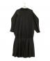 ENFOLD (エンフォルド) NECK-PLEATS DRESS ブラック サイズ:38：18000円