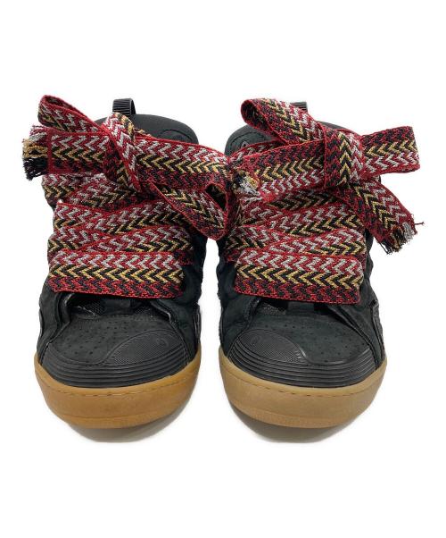 LANVIN（ランバン）LANVIN (ライバン) CURB SNEAKERS ブラック サイズ:44の古着・服飾アイテム
