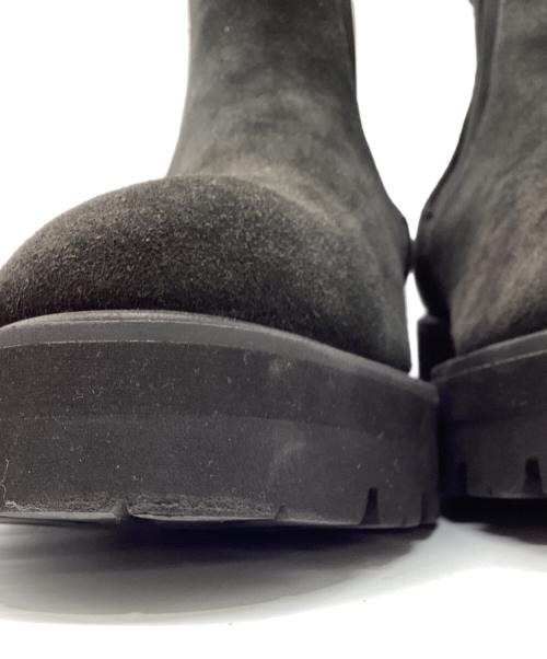 Caminando（カミナンド）Caminando (カミナンド) スウェード サイドゴアブーツ ブラック サイズ:11の古着・服飾アイテム