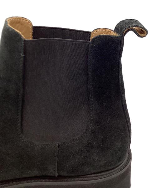 Caminando（カミナンド）Caminando (カミナンド) スウェード サイドゴアブーツ ブラック サイズ:11の古着・服飾アイテム