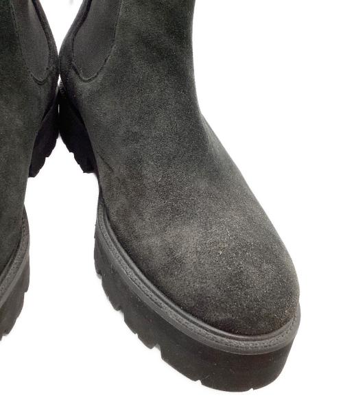 Caminando（カミナンド）Caminando (カミナンド) スウェード サイドゴアブーツ ブラック サイズ:11の古着・服飾アイテム