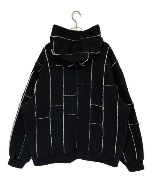 SUPREME（シュプリーム）SUPREME (シュプリーム) Faux Shearling Zip Up Hooded Sweatshirt ブラック サイズ:XLの古着・服飾アイテム