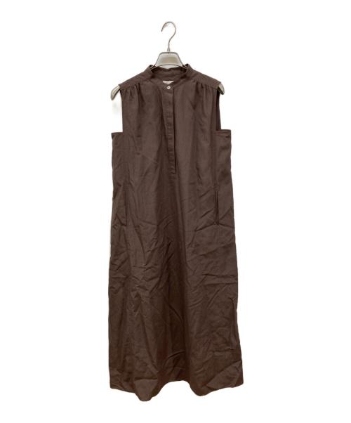 STEVEN ALAN（スティーブンアラン）STEVEN ALAN (スティーブンアラン) NO SLEEVE LONG DRESS ブラウン サイズ:Sの古着・服飾アイテム
