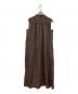 STEVEN ALAN (スティーブンアラン) NO SLEEVE LONG DRESS ブラウン サイズ:S：4000円