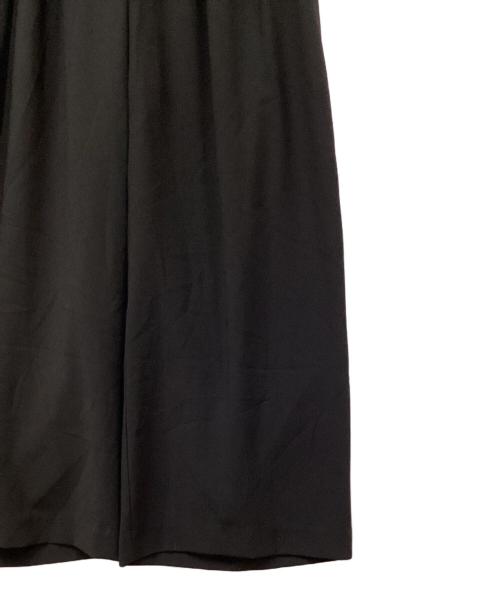 DOUDOU（ドゥドゥ）DOUDOU (ドゥドゥ) タックワイドパンツ ブラック サイズ:PSの古着・服飾アイテム