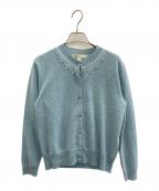 MARC JACOBSマークジェイコブズ）の古着「ウールカシミヤカーディガン」｜ブルー