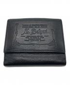 BVLGARIブルガリ）の古着「S.BVLGARI 2つ折り財布」｜ブラック