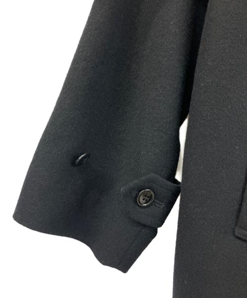 nestrobe confect（ネストローブ コンフェクト）nestrobe confect (ネストローブ コンフェクト) ウールカシミヤステンカラーコート ブラック サイズ:5の古着・服飾アイテム