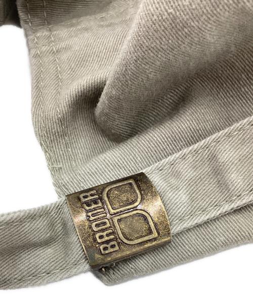 BRONER（ブローナー）BRONER (ブローナー) ロングビルキャップ ブルーの古着・服飾アイテム