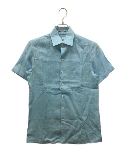 LORO PIANA（ロロピアーナ）LORO PIANA (ロロピアーナ) リネンシャツ スカイブルー サイズ:XSの古着・服飾アイテム
