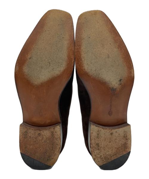 Edward Green（エドワードグリーン）Edward Green (エドワードグリーン) タッセル付スエードフォーファー LOUNDES ブラウン サイズ:5 1/2の古着・服飾アイテム