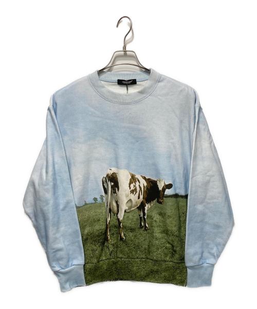 UNDERCOVER（アンダーカバー）UNDERCOVER (アンダーカバー) PINK FLOYD (ピンクフロイド) Atom Heart Mother Sweatshirt スカイブルー サイズ:3の古着・服飾アイテム