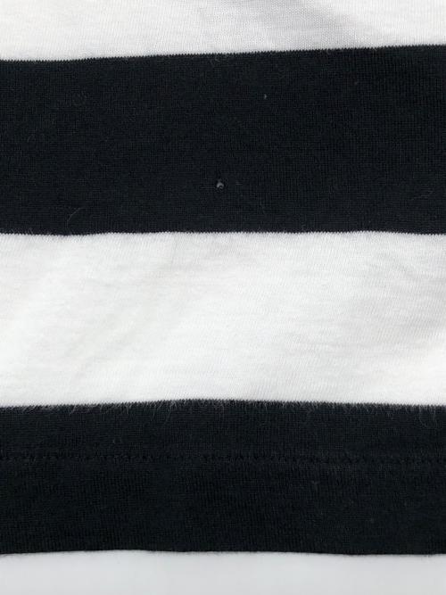 UNDERCOVER（アンダーカバー）UNDERCOVER (アンダーカバー) ジーザスアンドメリー ジザメリ ボーダー　GODOG期 ホワイト×ブラック サイズ:2の古着・服飾アイテム