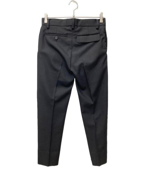 UNDERCOVER（アンダーカバー）UNDERCOVER (アンダーカバー) ドビーピンタックスリムスラックス UCX4508-1 ブラック サイズ:1の古着・服飾アイテム
