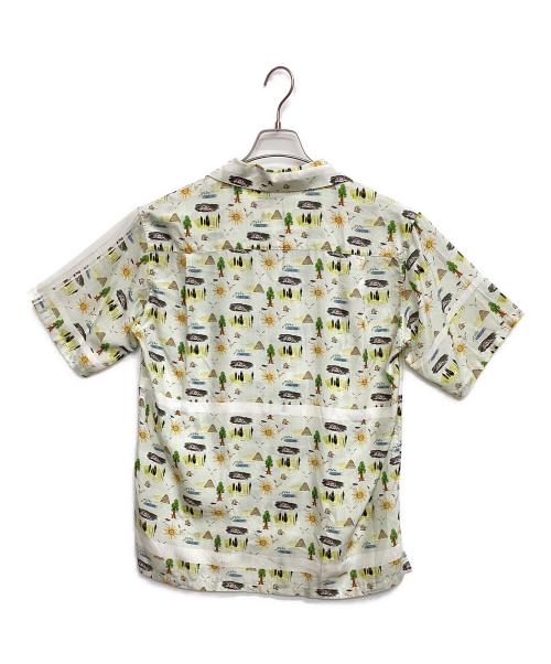 JohnUNDERCOVER（ジョンアンダーカバー）JohnUNDERCOVER (ジョンアンダーカバー) オープンカラーシャツ アイボリー サイズ:2の古着・服飾アイテム