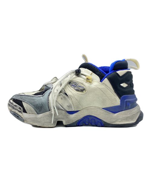 VETEMENTS（ヴェトモン）VETEMENTS (ヴェトモン) REEBOK (リーボック) GENETICALLY MODIFIED PUMP ブルー×ホワイト サイズ:27cm(US9)の古着・服飾アイテム
