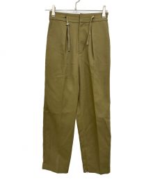 NAVE×YOSHIKO TOMIOKA（ネイブ×ヨシコ トミオカ）の古着「ウォーターレペレントテーパードパンツ」｜カーキ