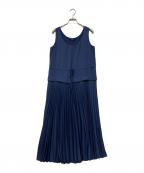 theoryセオリー）の古着「ノースリーブワンピース」｜ブルー