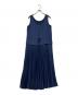 theory（セオリー）の古着「ノースリーブワンピース」｜ブルー