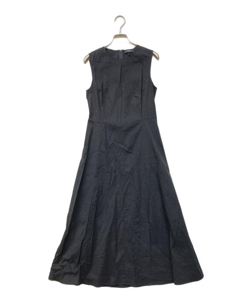 theory（セオリー）theory (セオリー) ノースリーブワンピース ブラックの古着・服飾アイテム