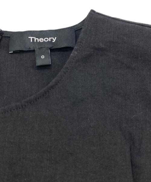 theory（セオリー）theory (セオリー) ノースリーブワンピース ブラックの古着・服飾アイテム