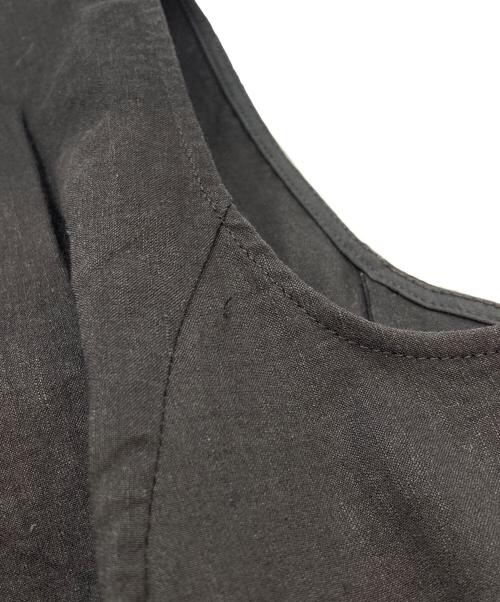 theory（セオリー）theory (セオリー) ノースリーブワンピース ブラックの古着・服飾アイテム