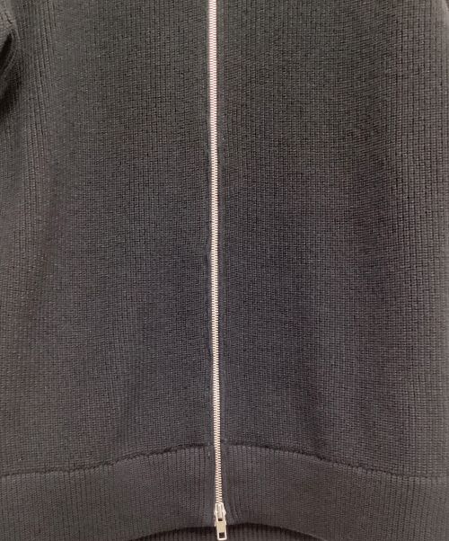 Maison Margiela（メゾンマルジェラ）Maison Margiela (メゾンマルジェラ) 7 gauge driver's knit（7ゲージドライバーズニット） ブラック サイズ:Mの古着・服飾アイテム