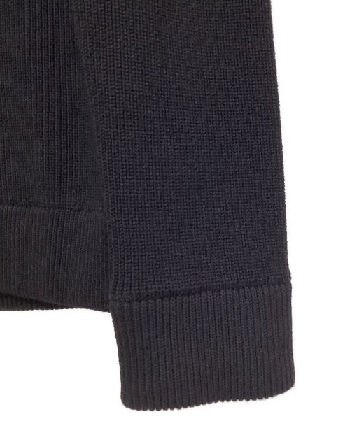 Maison Margiela（メゾンマルジェラ）Maison Margiela (メゾンマルジェラ) 7 gauge driver's knit（7ゲージドライバーズニット） ブラック サイズ:Mの古着・服飾アイテム