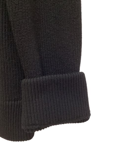 Maison Margiela（メゾンマルジェラ）Maison Margiela (メゾンマルジェラ) 7 gauge driver's knit（7ゲージドライバーズニット） ブラック サイズ:Mの古着・服飾アイテム