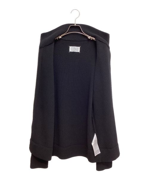 Maison Margiela（メゾンマルジェラ）Maison Margiela (メゾンマルジェラ) 7 gauge driver's knit（7ゲージドライバーズニット） ブラック サイズ:Mの古着・服飾アイテム