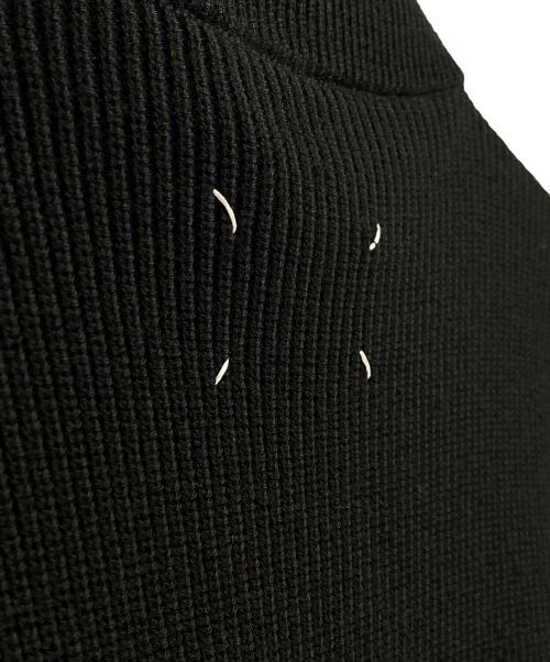 Maison Margiela（メゾンマルジェラ）Maison Margiela (メゾンマルジェラ) 7 gauge driver's knit（7ゲージドライバーズニット） ブラック サイズ:Mの古着・服飾アイテム