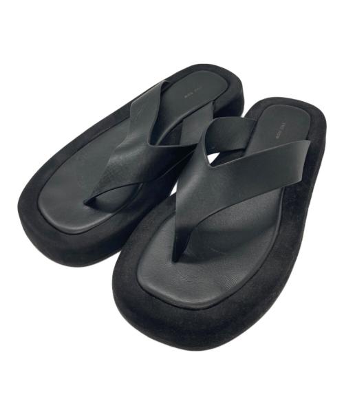 THE ROW（ザ ロウ）THE ROW (ザ ロウ) GINZA サンダル ブラック サイズ:37の古着・服飾アイテム