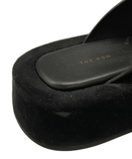 THE ROW（ザ ロウ）THE ROW (ザ ロウ) GINZA サンダル ブラック サイズ:37の古着・服飾アイテム