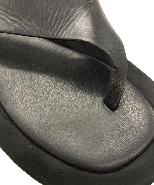 THE ROW（ザ ロウ）THE ROW (ザ ロウ) GINZA サンダル ブラック サイズ:37の古着・服飾アイテム