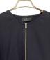 PS Paul Smith (ＰＳポールスミス) ソリッドカラーコットントリアセテート ヘンリーワンピース ネイビー サイズ:38：5000円