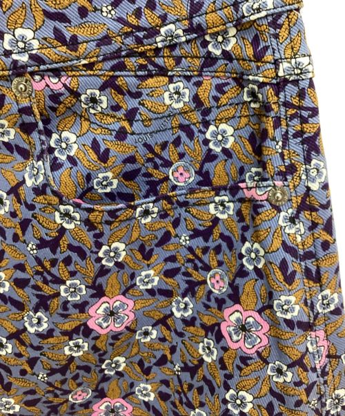 LOUIS VUITTON（ルイ ヴィトン）LOUIS VUITTON (ルイ ヴィトン) Front zip skirt(フロントジップスカート) ラベンダー サイズ:38の古着・服飾アイテム