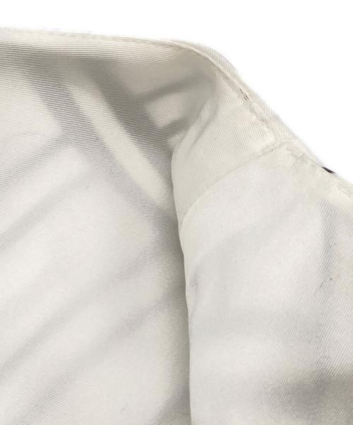 Viaggio Blu（ビアッジョブルー）Viaggio Blu (ビアッジョブルー) チェックプリントフレアワンピース ホワイト サイズ:2の古着・服飾アイテム