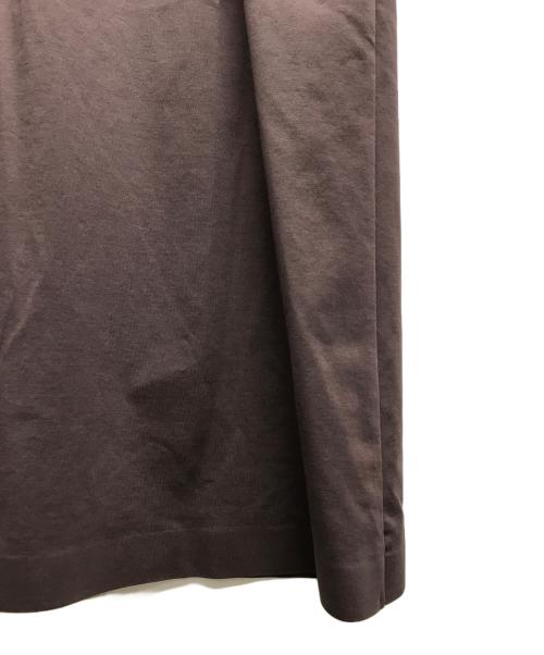 MACKINTOSH LONDON（マッキントッシュ ロンドン）MACKINTOSH LONDON (マッキントッシュ ロンドン) プレーティング天竺ワンピース ブラウン サイズ:38の古着・服飾アイテム