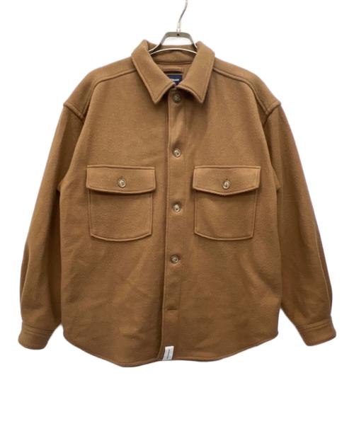 DESCENDANT（ディセンダント）DESCENDANT (ディセンダント) CPOシャツジャケット ブラウン サイズ:2の古着・服飾アイテム