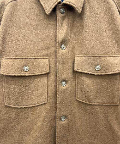 DESCENDANT（ディセンダント）DESCENDANT (ディセンダント) CPOシャツジャケット ブラウン サイズ:2の古着・服飾アイテム
