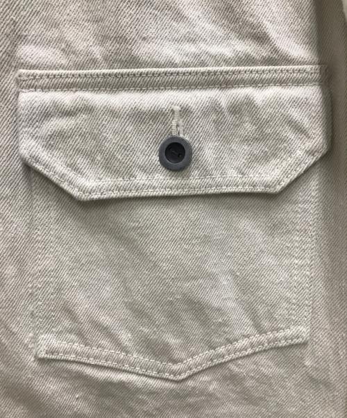 AUBERGE（オーベルジュ）AUBERGE (オーベルジュ) PREMIER デニムジャケット ライトグレー サイズ:40の古着・服飾アイテム